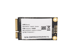 Msata Ssd 500mb/s Leitura 450mb/s Gravação 3d Tlc Sata 3.0 256gb Para Laptops Desktops
