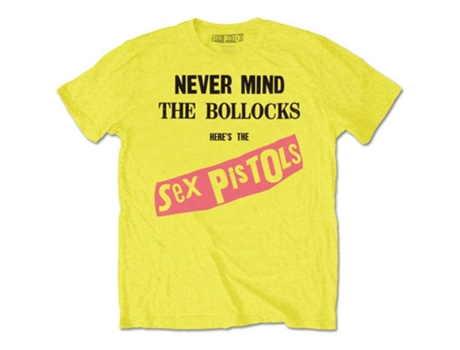 T-shirt SEX PISTOLS (Xl - Amarelo)