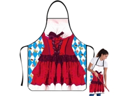 Avental De Festa Alemão, Dirndl Resistente A Óleo Para Oktoberfest, Para Mulheres.