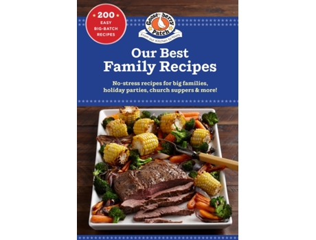 Livro our best family recipes de gooseberry patch (inglês)