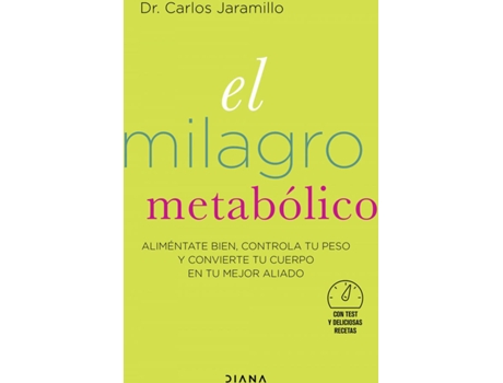 Livro El Milagro Metabólico de Dr. Carlos Jaramillo (Espanhol)