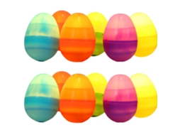 Ovos de Páscoa com Led 12pcs | S/MARCA
