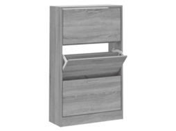 Sapateira Sonoma Cinza MAISON EXCLUSIVE 63x24x103 cm