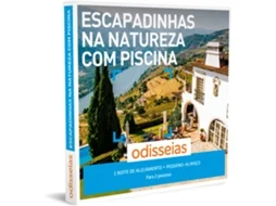 ODISSEIAS Pack Presente - Escapadinhas na Natureza com Piscina - Experiência de alojamento para 2 pessoas
