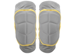Joelheira unissex com Joelheiras espessas para esqui, ciclismo e proteção, tamanho XL, cinza prateado AQUAFORGE