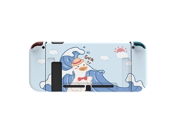 Capa Protetora Encaixável para Nintendo Switch, Capa Fina e Fofa de Tpu Macio para Console Ns e Controles Joy con BRILVIBERA