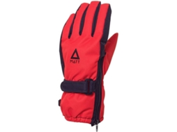 Luvas para Homem MATT Open Side Vermelho para Esqui (5 anos)