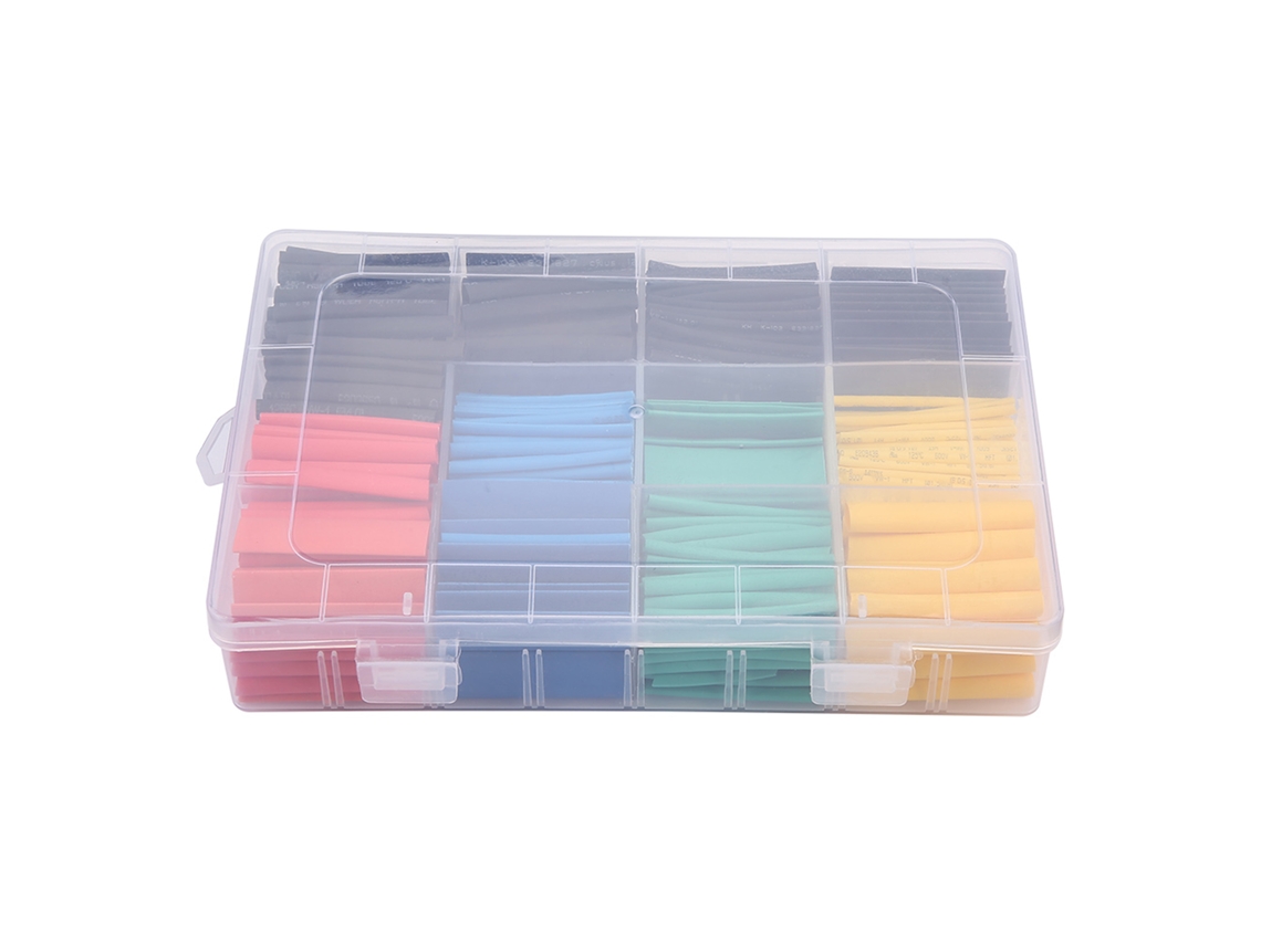 Awts kit de 530 Piezas de Manguitos Termorretráctiles para Aislamiento de Cables Y Alambres
