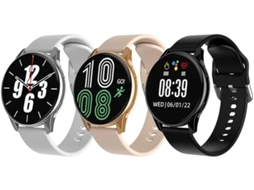 Smartwatch com Bluetooth, rastreador fitness, tela redonda grande, vários modos esportivos, bateria de 4 a 15 dias Bestvite
