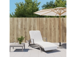 Vidaxl Toalhas De Praia 2 Pcs 75x200 Cm Tecido 400 Gsm Branco