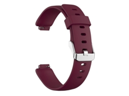 Pulseira de silicone para relógio inteligente Fitbit Inspire 2/Ace 3 Ly Ebike (grande)