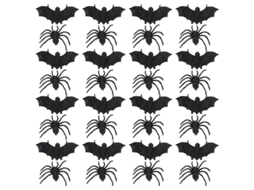 1 Conjunto de Aranha de Plástico de Simulação para Decorações de Halloween ALLINLESS