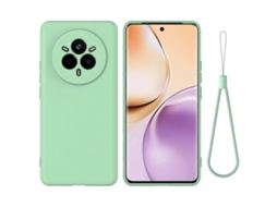 Capa De Silicone Líquido À Prova De Choque Para Celular Pure Color