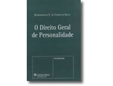 Livro O Direito Geral de Personalidade .