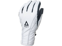 Luvas para Mulher MATT Laura Tootex Branco para Esqui (L)