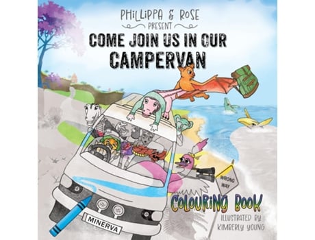 Livro Come Join Us In Our Campervan- Colouring Edition de Phillippa Grey (Inglês)
