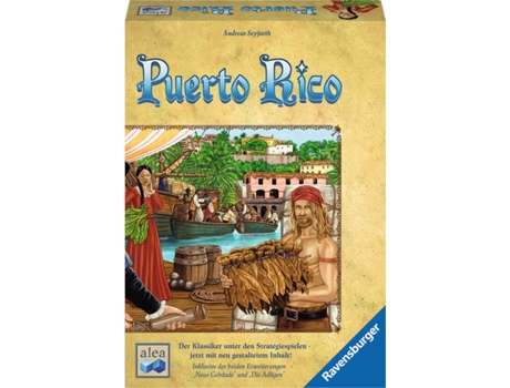 Jogo de Tabuleiro  Puerto Rico (Idade Mínima: 12)
