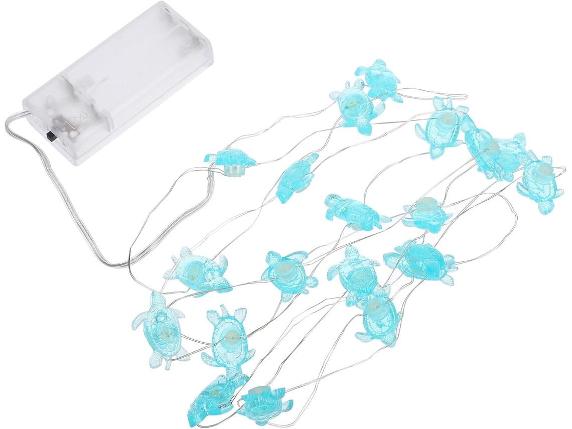Luzes De Led Em Formato De Tartaruga Marinha, Com Cabo De Cobre Abs, Para Decoração.
