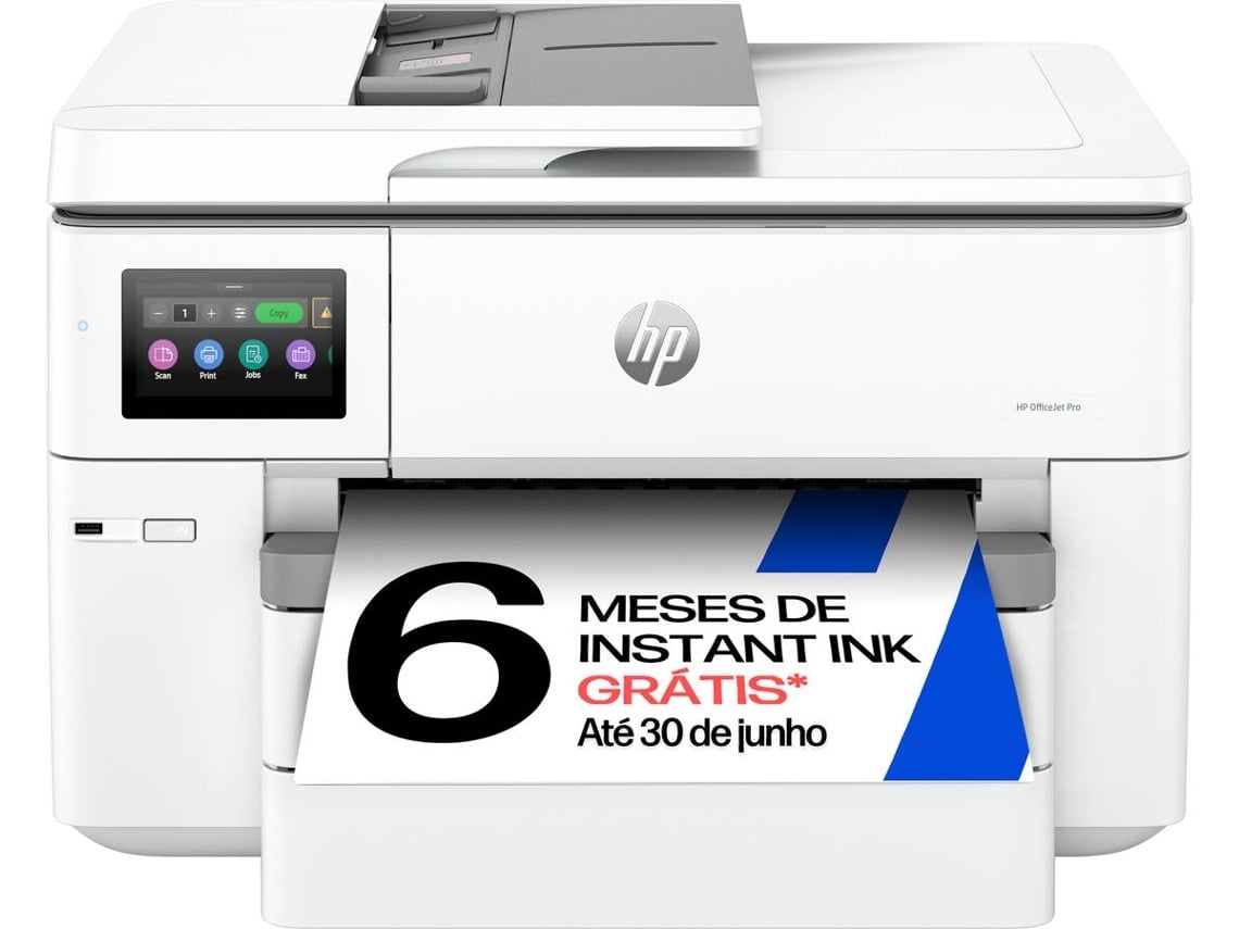 Impressora HP Officejet Pro 9730E (Outlet Caixa Aberta - Multifunções - Jato de Tinta - Wi-Fi - Instant Ink)