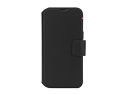 Capa Fólio Magsafe Concha Amovível para iPhone 16 DECODED com Porta-Cartões Preto
