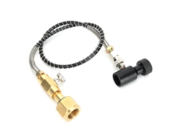 Kit Adaptador De Co2 Laxiscreed Tr21-4 Para Garrafas De 24 Polegadas Com Válvula De Alívio, Compatível Com Sodastream
