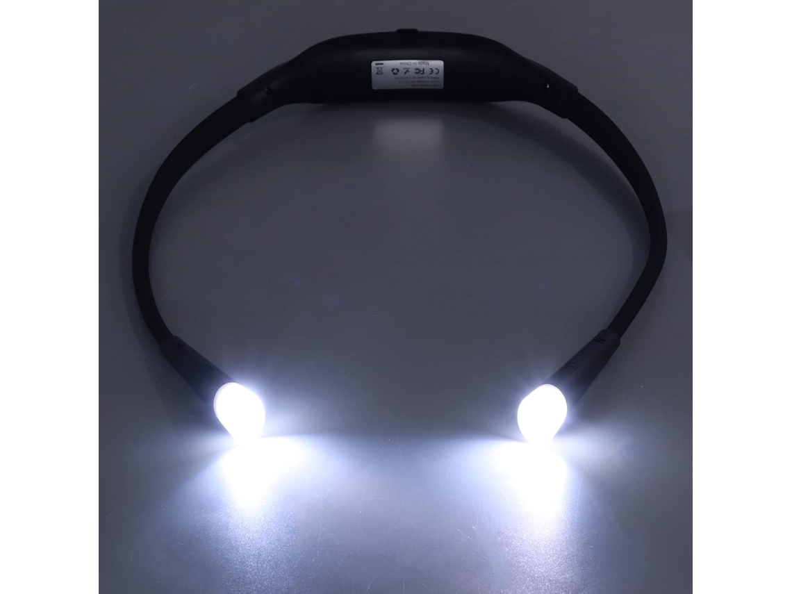 Luz De Leitura Pescoço Led Recarregável, Ideal Para Ler Na Cama, Com Clipe Flexível E Portátil Para Leitura Ao Ar Livre