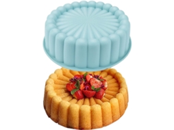 Forma Para Pão E Bolos, Em Silicone, 18 Cm, 7 Polegadas, Formato Girassol, Para Forno, Confeitaria E Preparo Doméstico