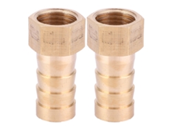 Conector De Mangueira Em Latão Laxiscreed De 12mm Compatível Com Várias Roscas