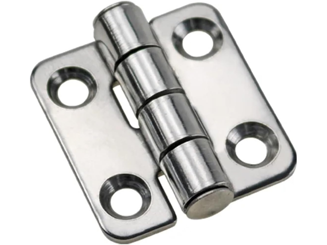 Dobradiça De Aço Inoxidável Para Porta Armário Equipamento Mecânico Industrial, Reforçada, 1 Peça Cl253-1a