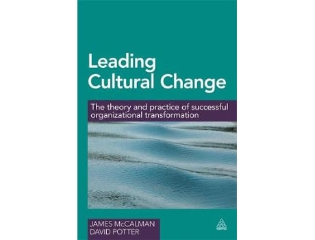 Livro leading cultural change de professor james mccalman,dr david potter (inglês)