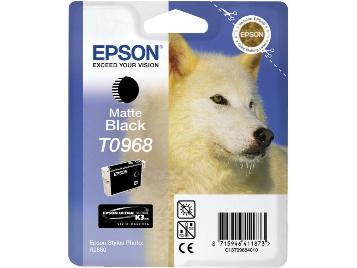 TINTA EPSON T0968 11.4 ML NEGRO MATE