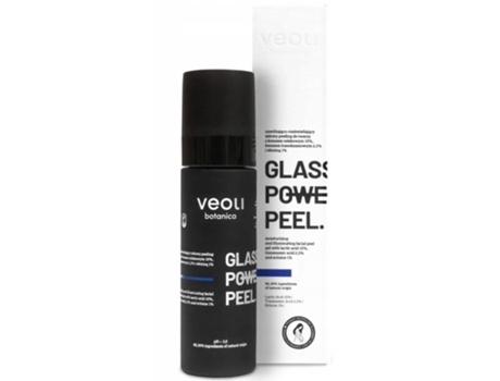 Radiant Glow Hydrating Gel Face Peel With 10 Lactic Acid, 2.5 Tranexamic Acid 1 Ectoin, 30ml Veoli Botanica