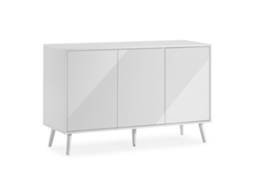 Aparador Telmo 3 Gavetas Cor Branco Vs Venta Stock