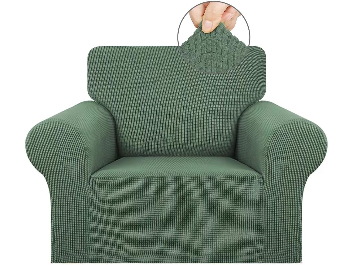 Capas De Sofá, Elástico Impermeável Para Sofá Individual (verde) Cuich