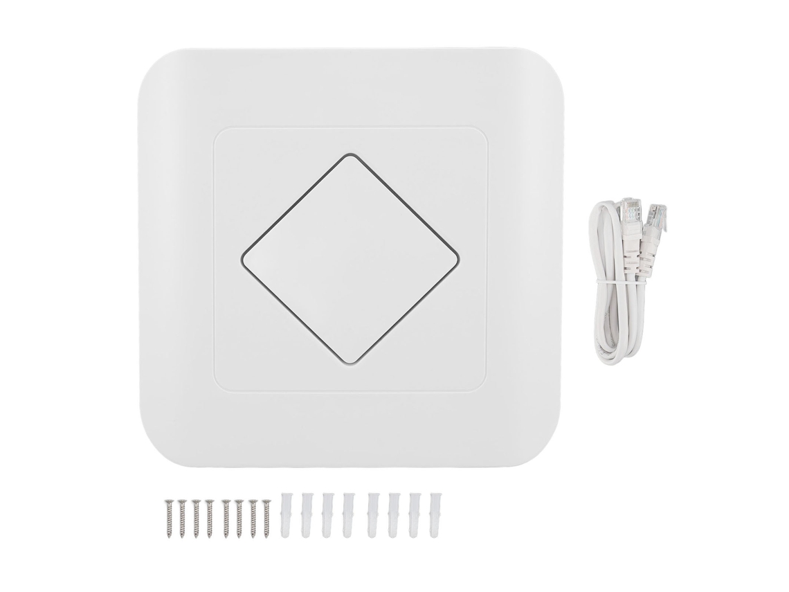 Ponto De Acesso Sem Fio Ap (dual Gigabit 5g Banda Dupla) 1200m Cobertura Wifi De Alta Velocidade Montado No Teto Plug And Play