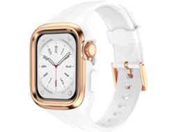 Pulseira Esportiva Compatível Com Watch 41mm E 40mm, Caixa De Metal