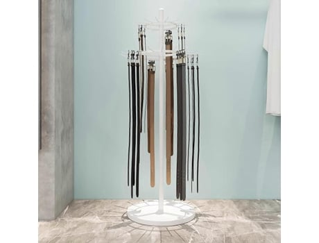 Lenço De Menina Olysi Shop Cabideiro Independente Compacto Gravatas Xales Ideal Quarto Preto (xs/2xl)