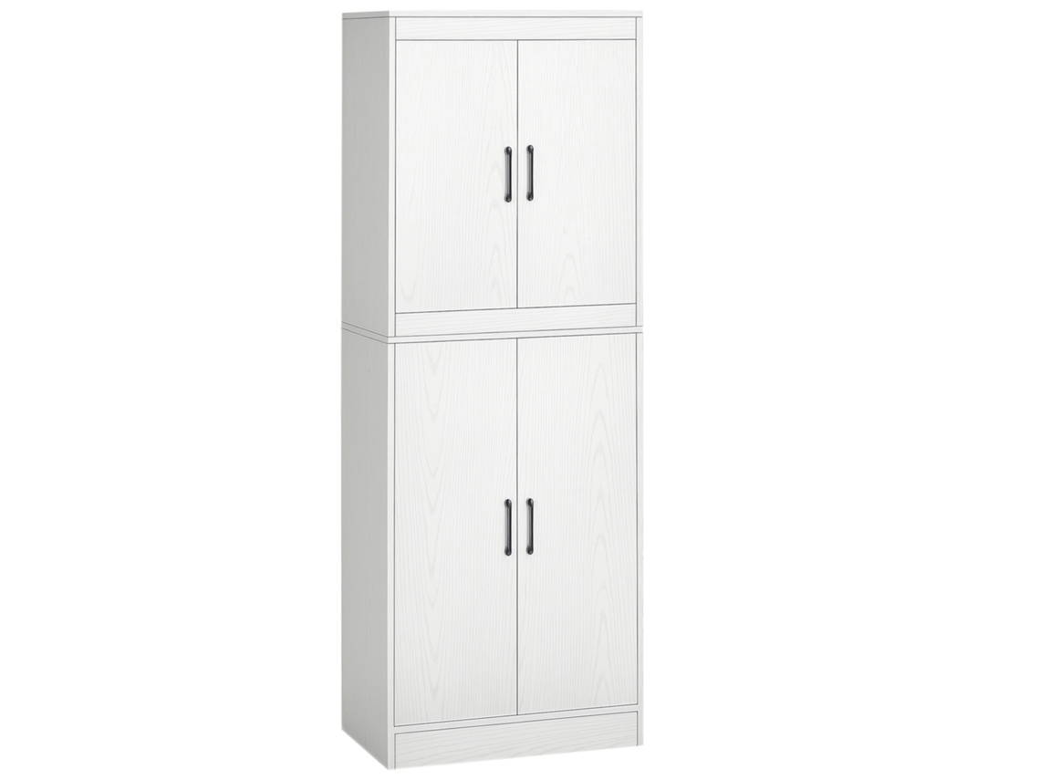 Armário de Cozinha com 4 portas, branco BTFORUS