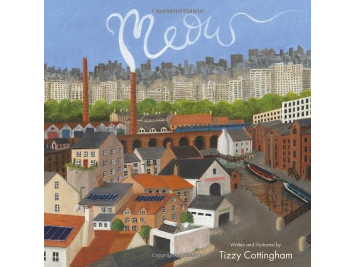 Livro Meow de Tizzy Cottingham (Inglês)