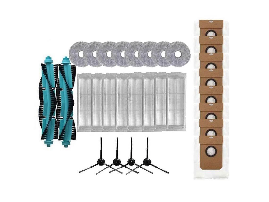 Acessórios Para Peças De Reposição Da Revolução 11090 Escova Lateral Principal Filtro Hepa Saco De Pó Para Esfregão Slowmoose