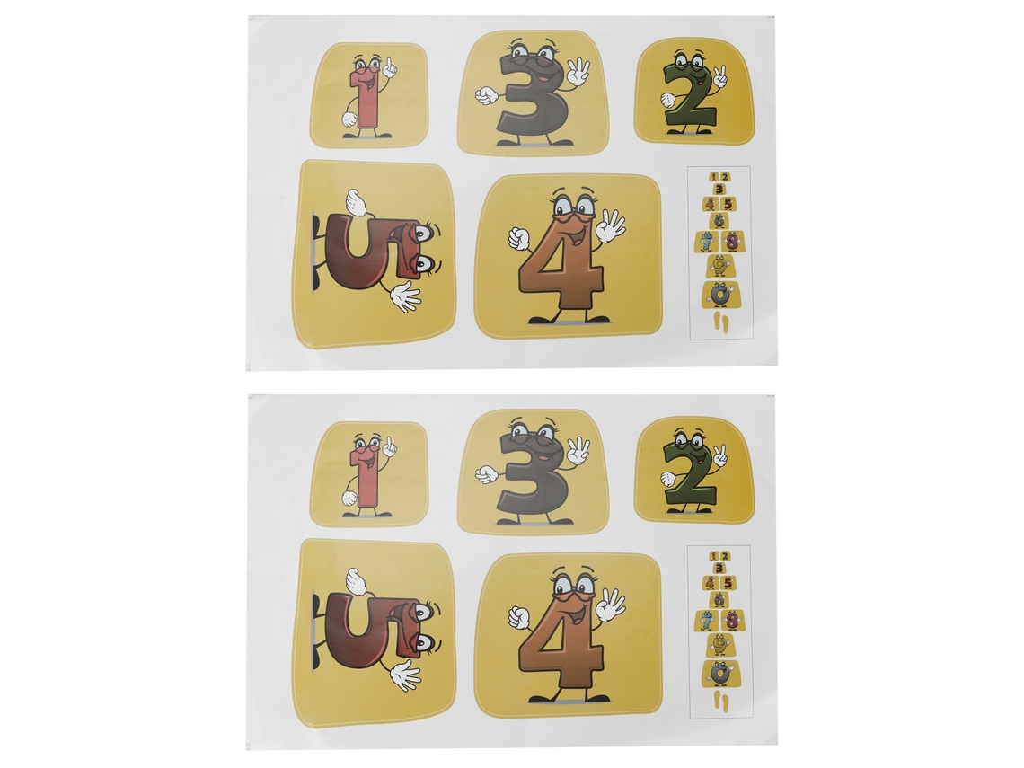 Laxiscreed Conjunto De Adesivos De Parede Em Estilo Quebra-cabeça Para Sala De Aula E Jardim De Infância