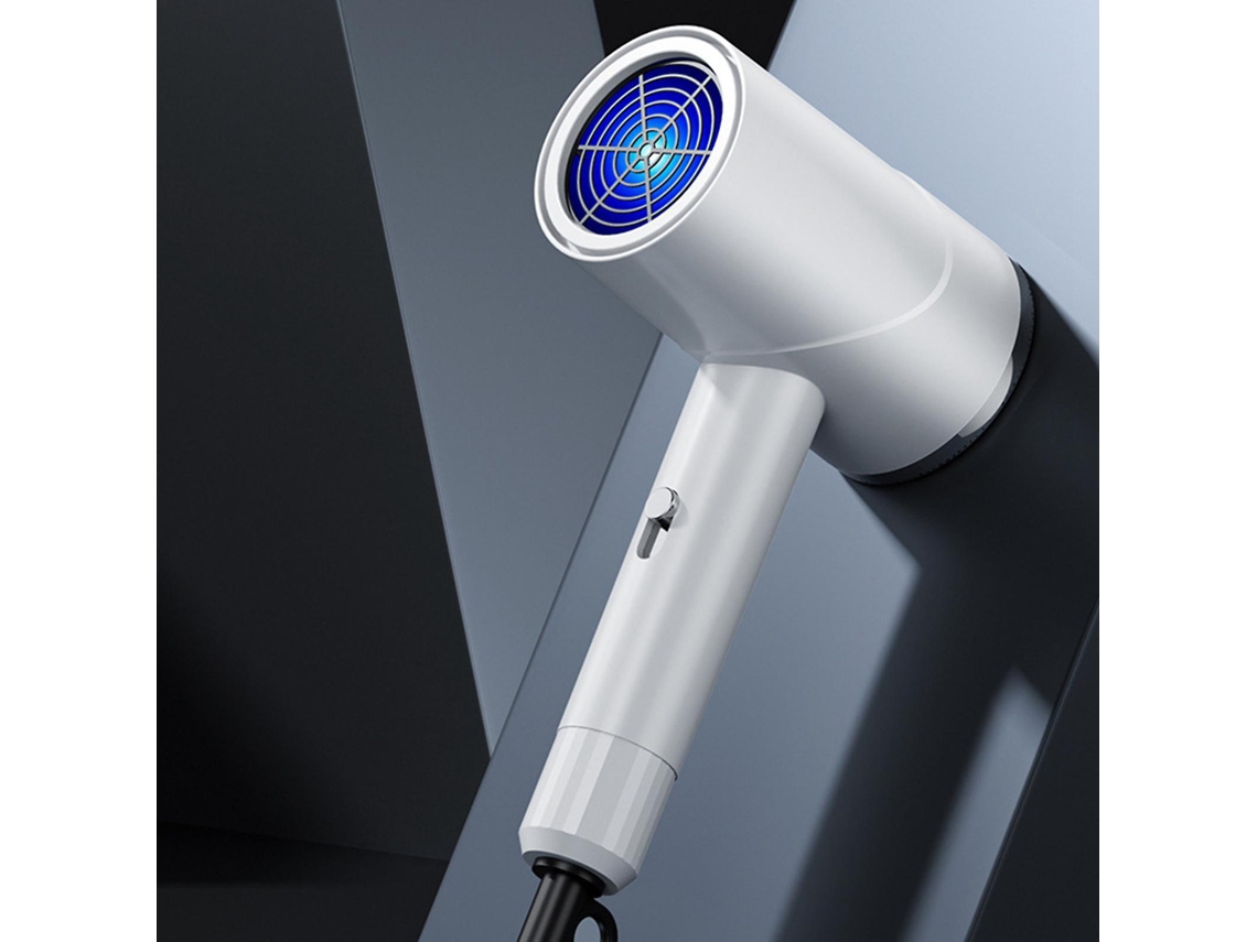 Secador De Cabelo Pequeno, 2 Velocidades De Aquecimento, Tecnologia De Secagem, Branco Ly Ebike