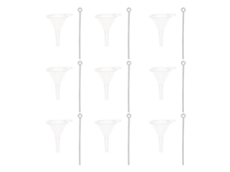 Feito De Plástico E Aço Inoxidável, Conjunto Com 10 Funis, Ferramenta Fácil De Usar Para Transferir Perfumes E Óleos