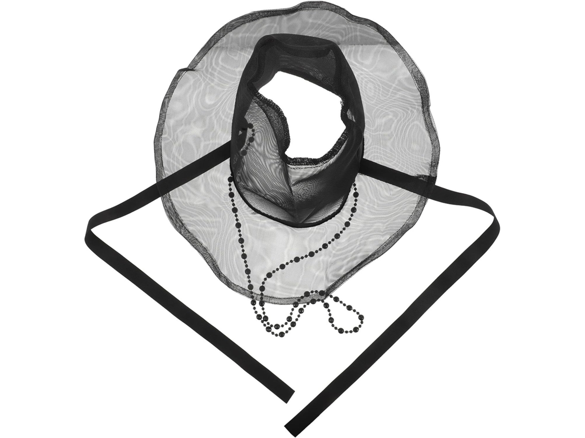 Chapéu Tradicional Coreano, Plano E Respirável, Em Tela Preta, Acessório De Fantasia Para Homens.