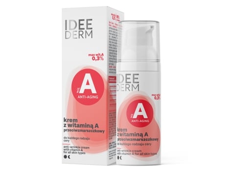 Creme Anti Idade Idee Derm Com Vitamina A 50 Ml Ideepharm