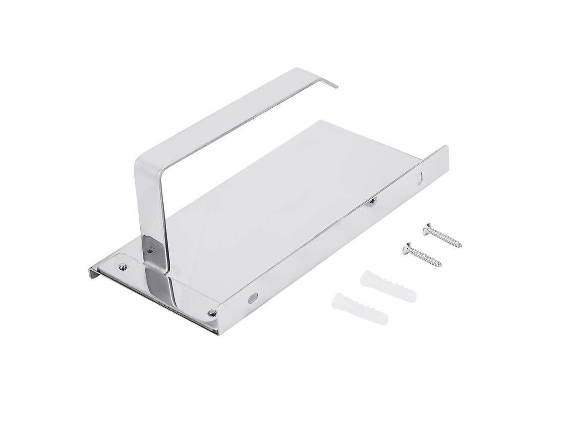 Porta roleto de Parede Aço Inox Rolo Papel Higiênico