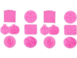 Forma De Silicone Para Halloween, Forma De Silicone Para Bolo, Forma De Silicone Para Doces Com Cave Gokoco