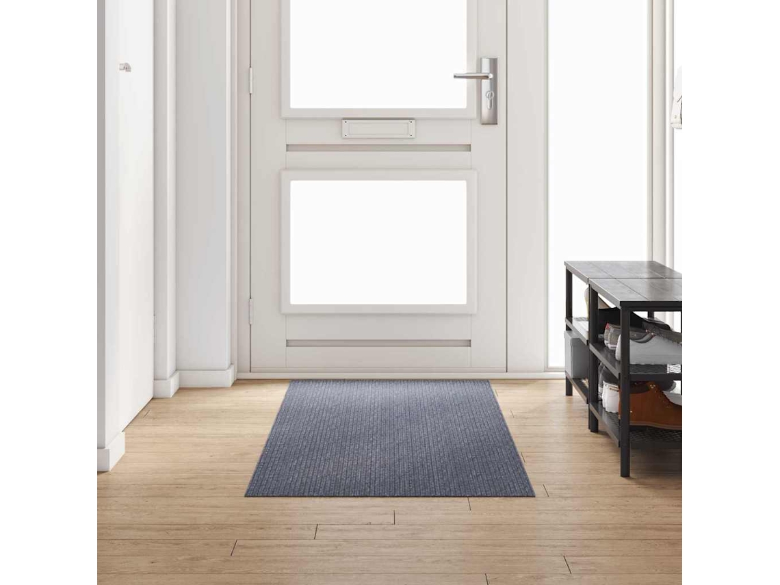 Vidaxl Runner De Carpete Cinzento-claro 80 X 250 Cm Tecido