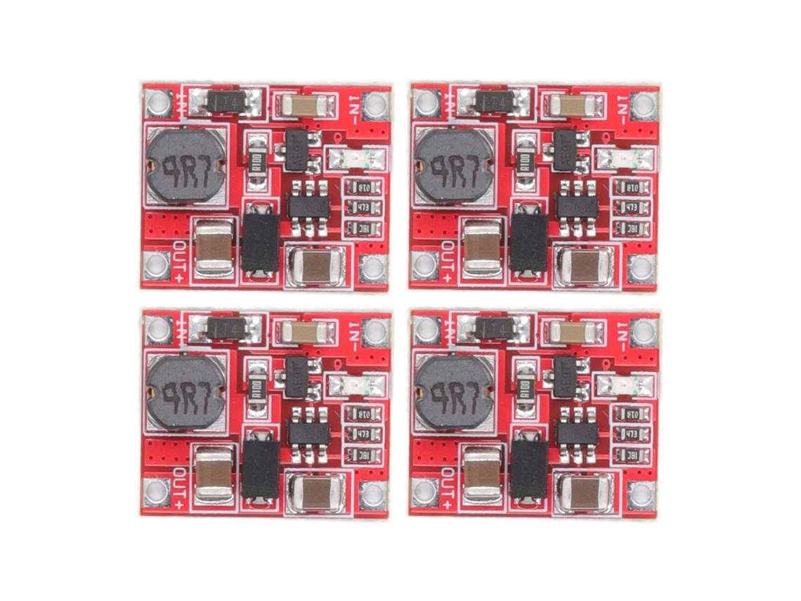 4pcs Carregador de Bateria Conversor 1v‑5v para 5v 1a Placa de Carga Step Up Boost com S/MARCA