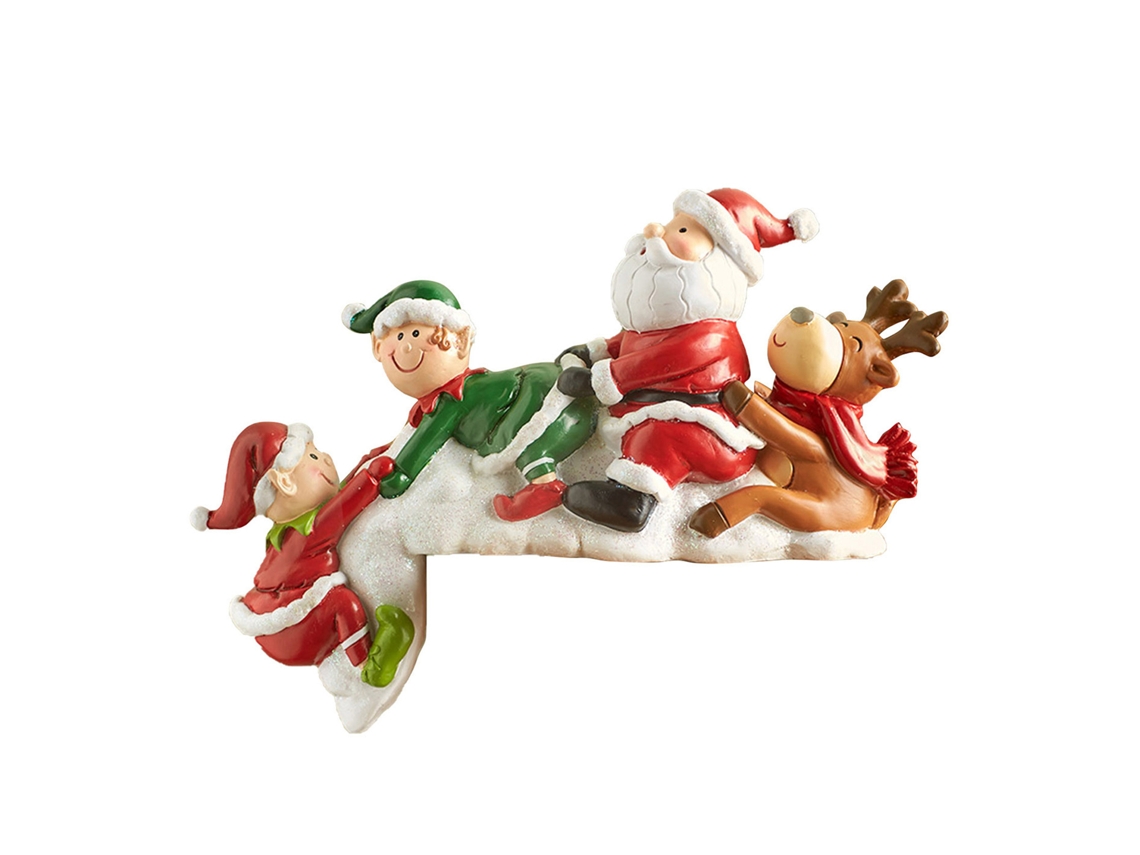Laxiscreed Enfeite Natal Santa Claus Para Árvore - Decoração Festiva E Original